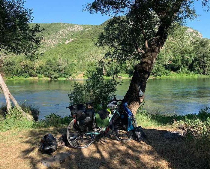 viajar en bicicleta por croacia