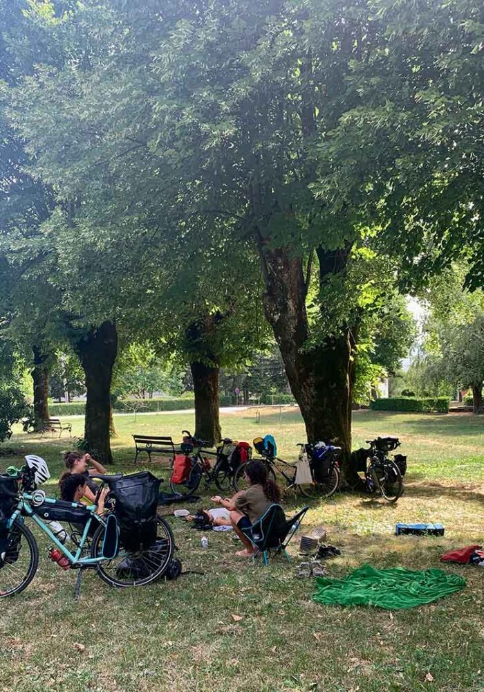 viajar en bicicleta por croacia