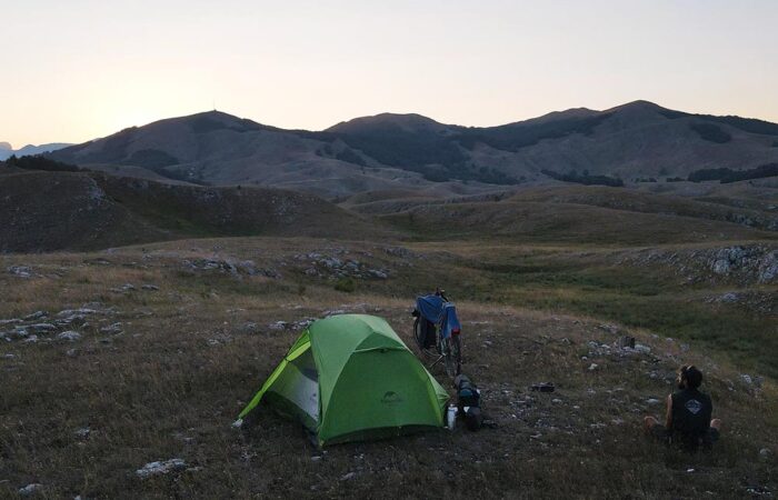 viajar en bicicleta por montenegro