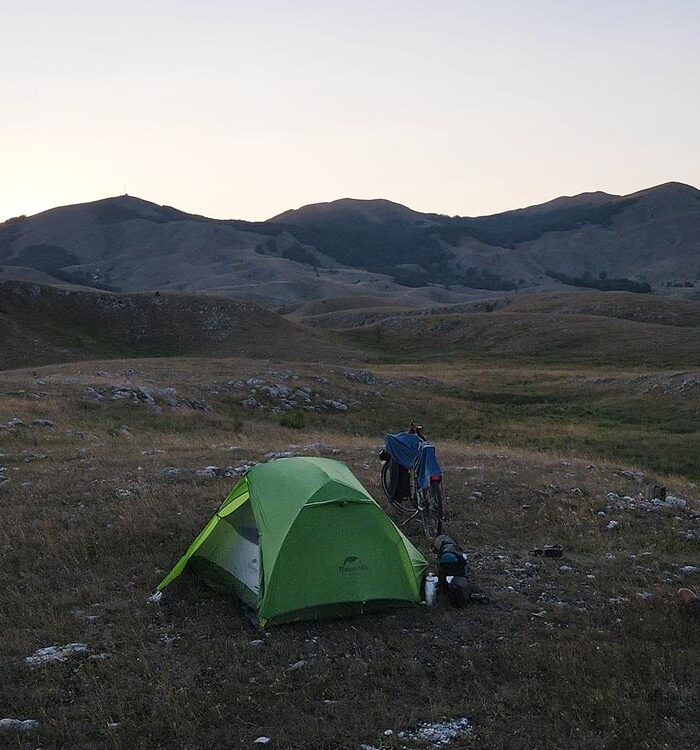 viajar en bicicleta por montenegro