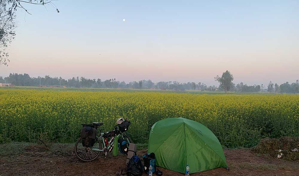 viajar en bicicleta por la india