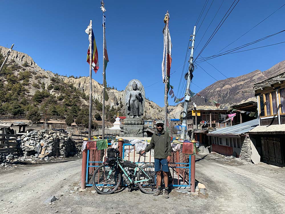 viajar en bicicleta por Nepal