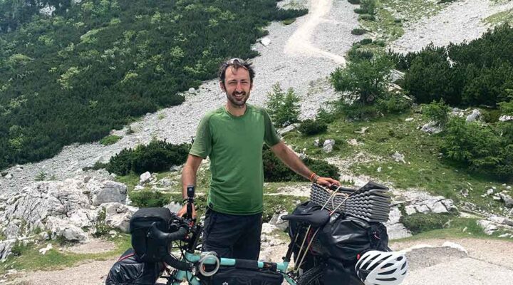 viajar en bicicleta