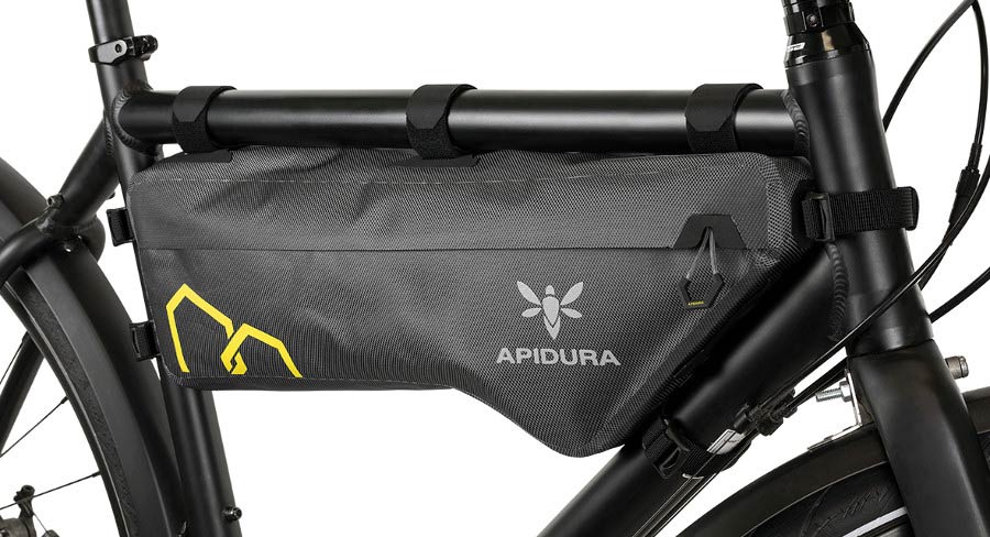 bolsa de cuadro bikepacking apidura