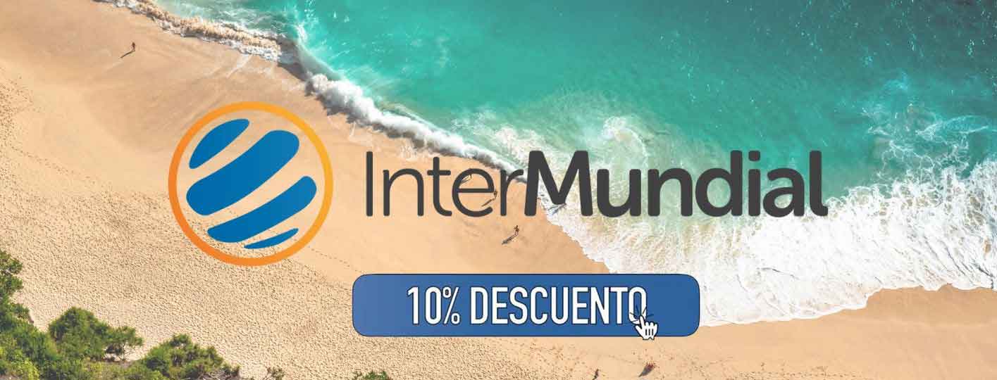 cupón descuento Intermundial