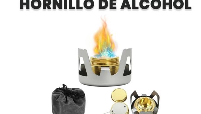 cómo funciona un hornillo de alcohol