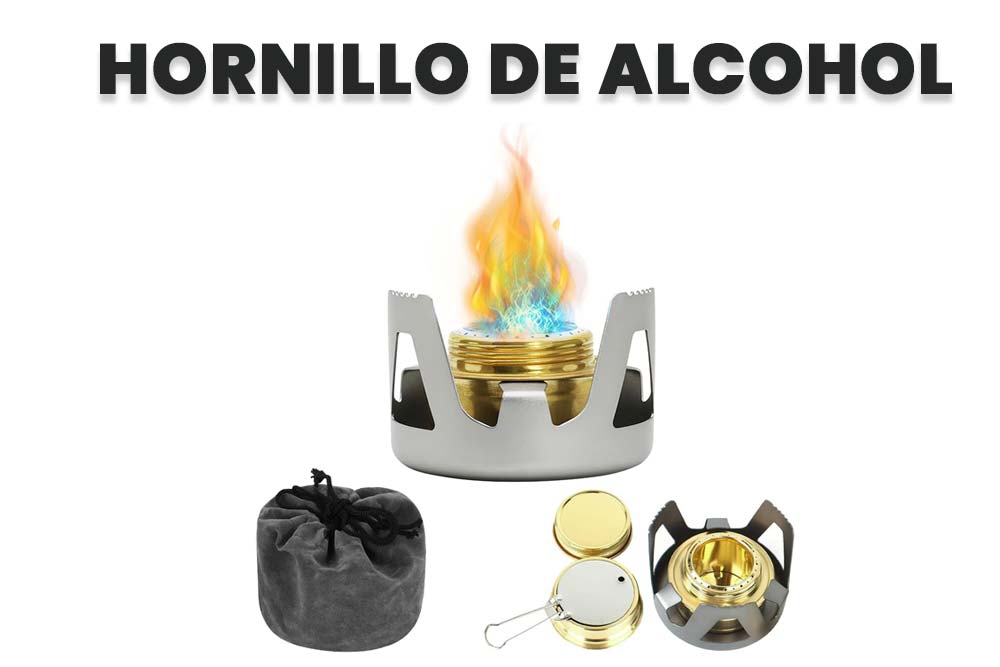 cómo funciona un hornillo de alcohol