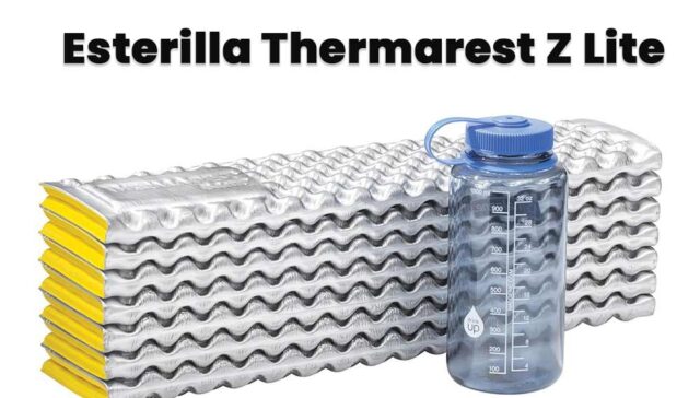 Reseña de la esterilla Thermarest Z Lite