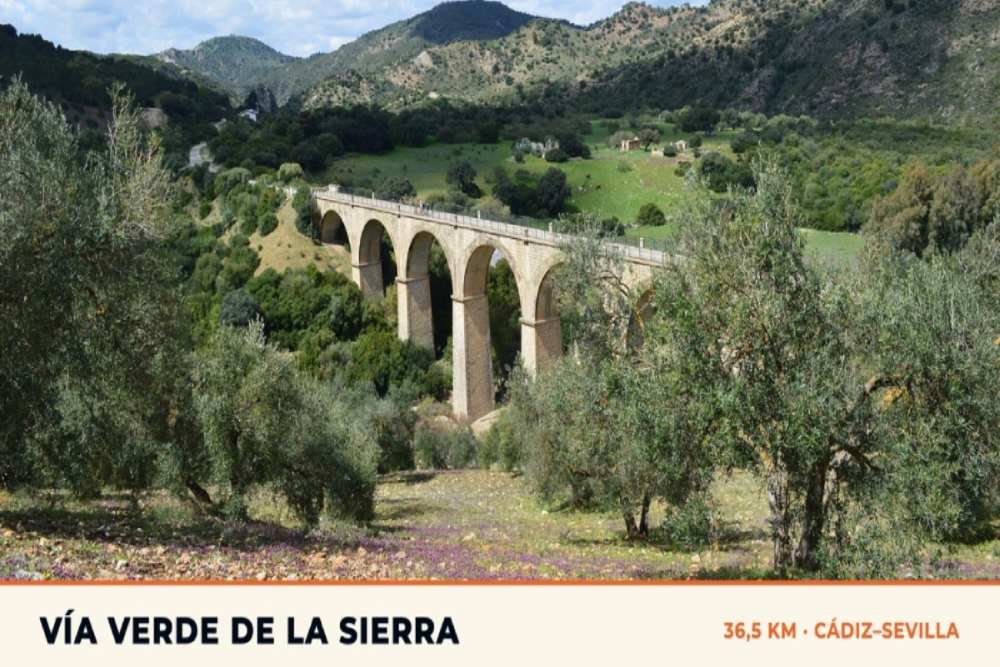 Vía Verde de la Sierra en bici: mapa, túneles, estado y guía práctica